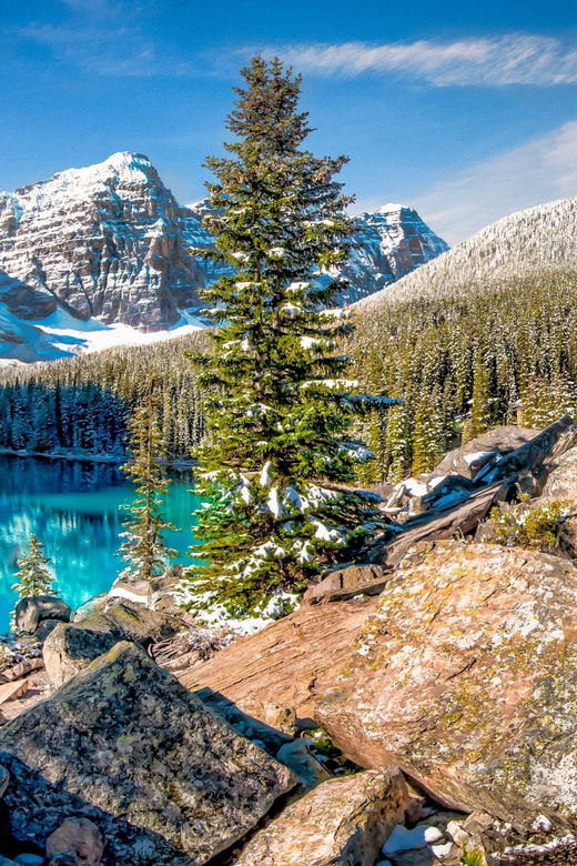 Banff – Lake Louise – Moraine Lake Half Day Tour