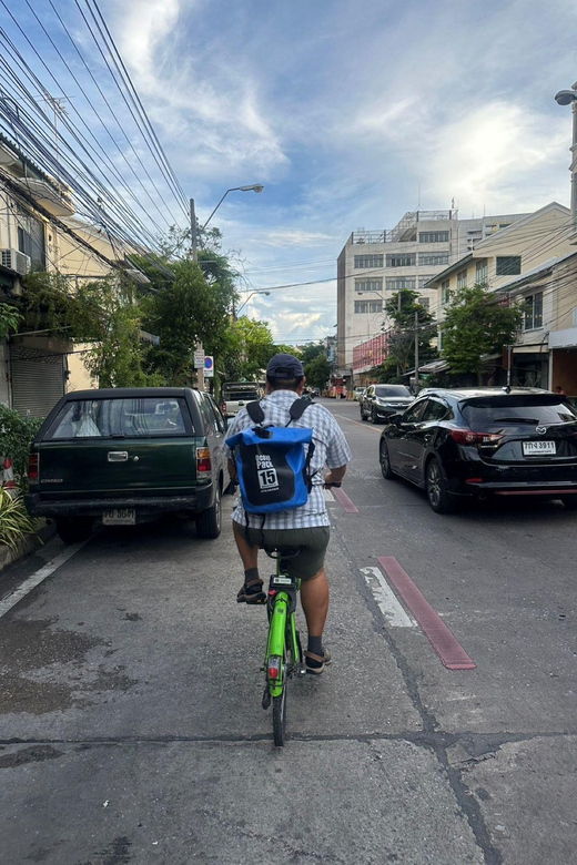 Bangkok Old Town and Michelin Guide Food Explore by Bike
