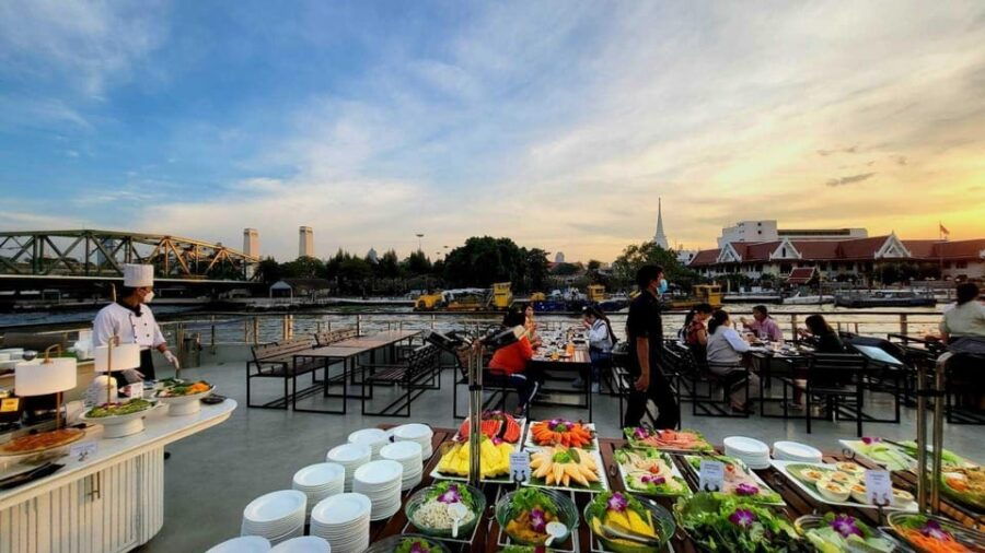 Bangkok: White Orchid Cruise With Optional Hotel Transfer