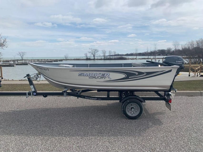 Belle River: SmokerCraft 13′ Alaskan Fish Boat Rental - Fishing Experience