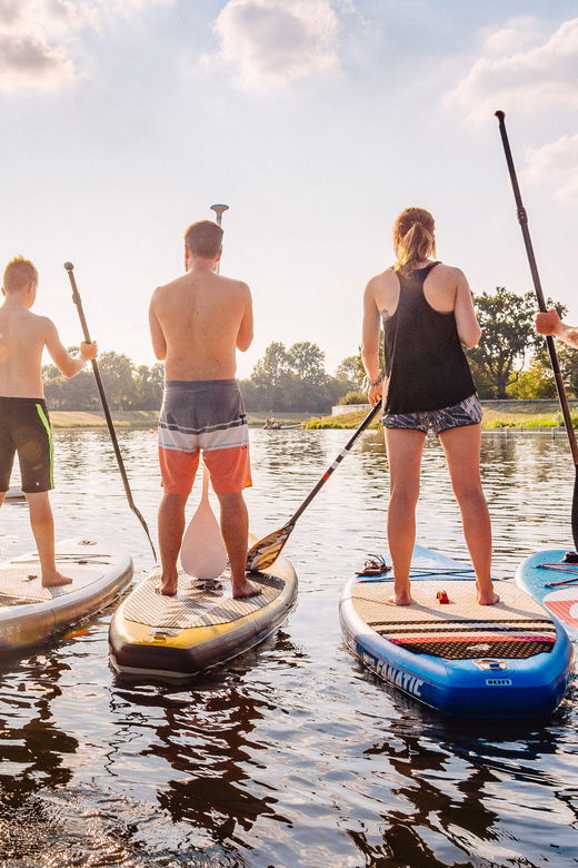 Bremen: 3-Hour SUP Paddleboard Rental on Werdersee Lake