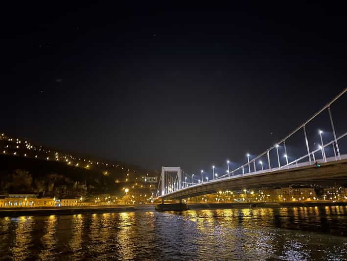 Budapest Boat Cruise at Night With a Drink & Your Own Driver