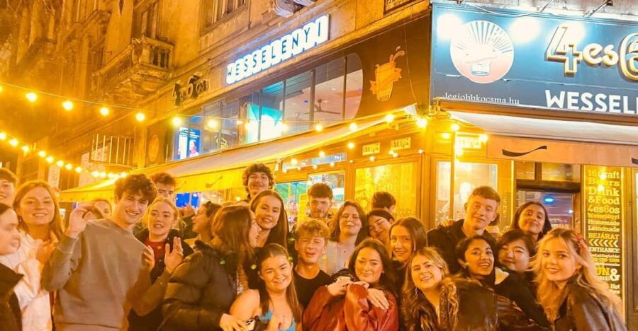 Budapest: Guided Bar Crawl With 1 Hour Open Bar and Shots - Highlights of the Experience