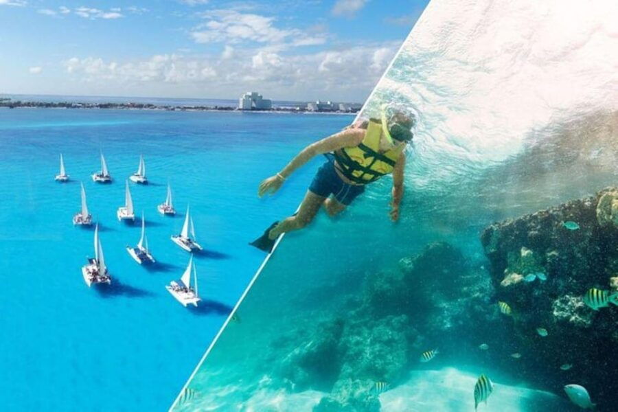 Cancun: 2-Day Jungle Tour and Isla Mujeres Catamaran Combo