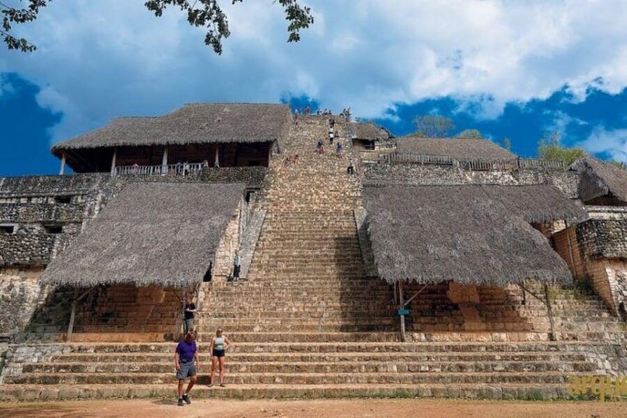 Cancun: Cultural Tour to Ek Balam, Hubiku Swim & Valladolid