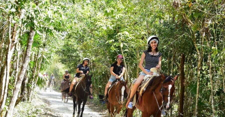 Cancun: Horseback Riding Experience, ATV, Zipline and Cenote - Activity Overview