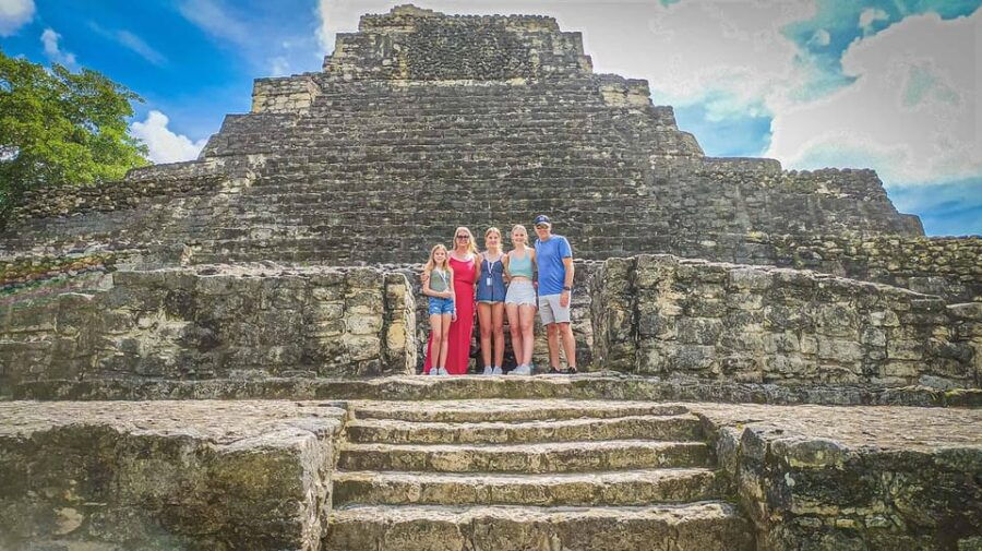 Chacchoben Ruins and Bacalar Lagoon Boat Tour From Costamaya