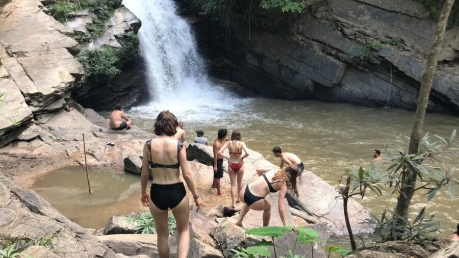 Chiang Mai: Elephant Tour, Ziplining, Rafting, Waterfall