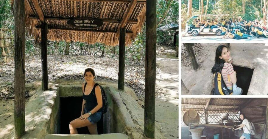 Cu Chi Tunnels and Cao Dai Temple