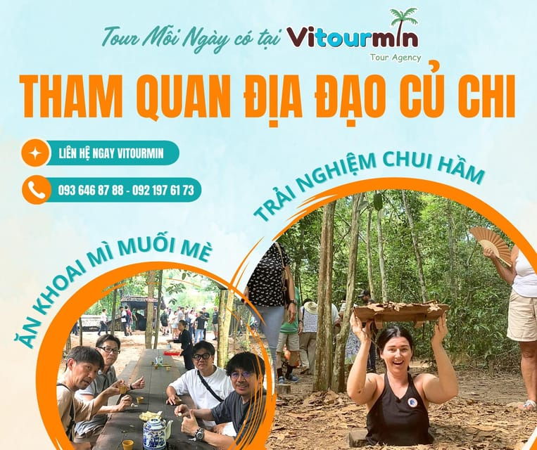 CU CHI TUNNELS HALF DAY TRIP FROM HO CHI MINH CITY