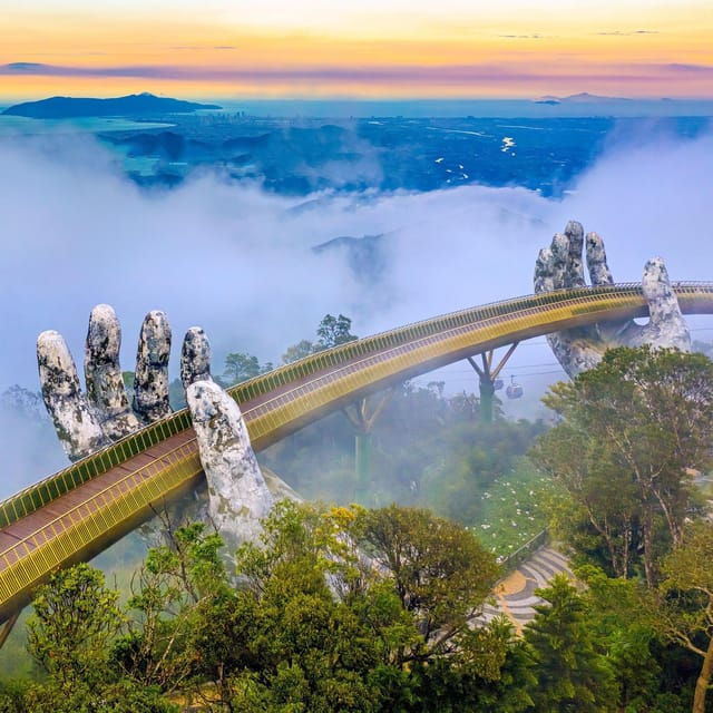 Da Nang: Ba Na Hills and Golden Bridge Small Group Tour
