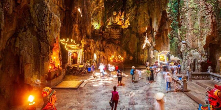 Da Nang: Linh Ung Pagoda, Marble Mountain, and Hoi An Tour