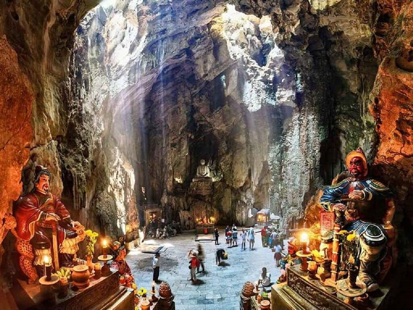Da Nang: Marble Mountains, Linh Ung Pagoda and Hoi an Tour