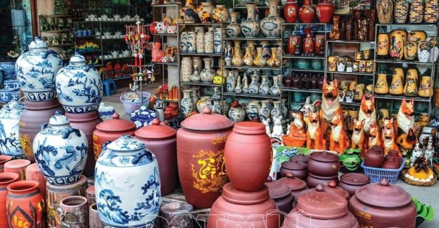 Experience Pottery-Making at Bat Trang Pottery Village.