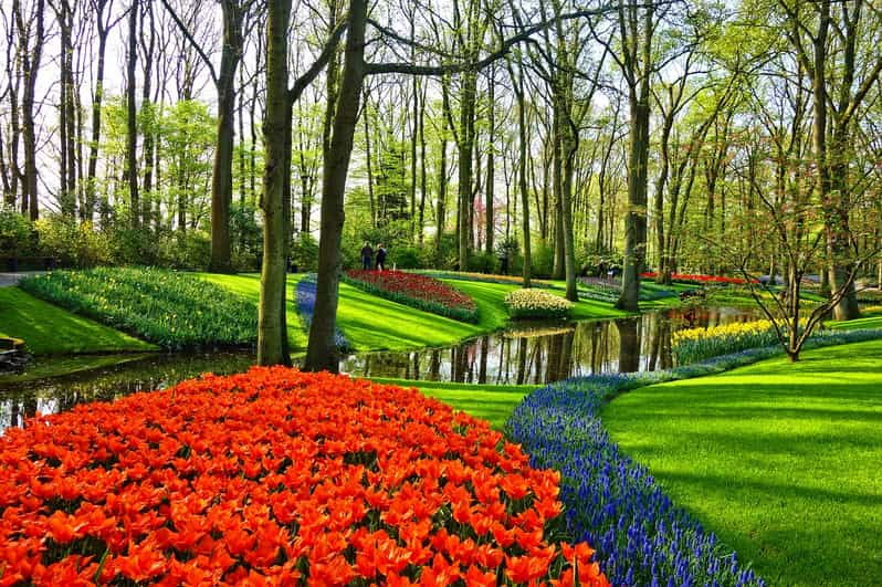 From Amsterdam: Keukenhof Gardens, The Hague and Delft Tour