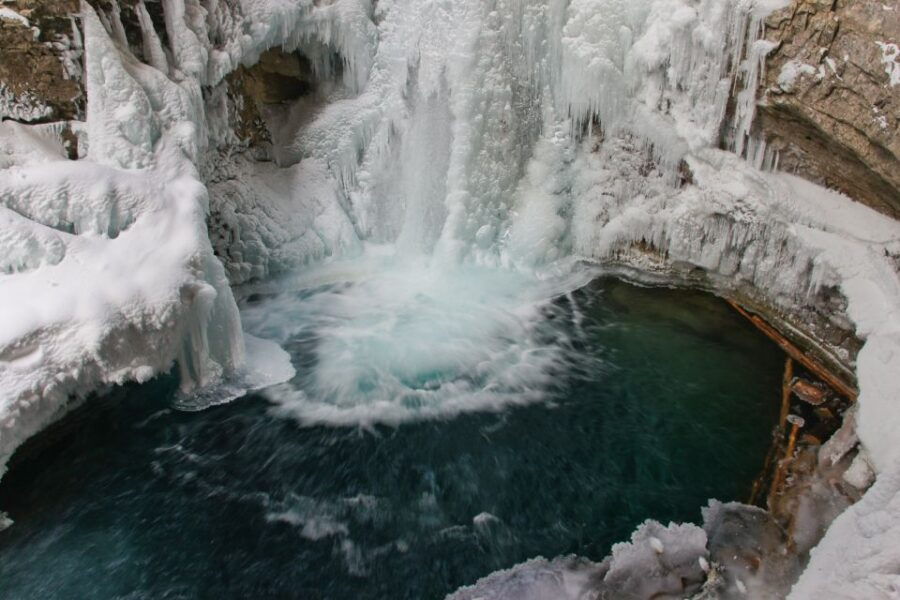 From Banff: Johnston Canyon Guided Icewalk - Activity Overview