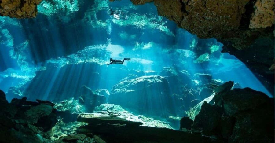 From Cancun: Chac Mool Cenote Diving Experience