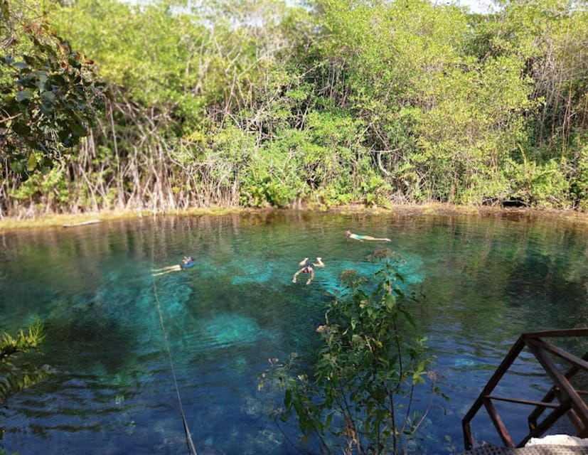 From Cancun: Lagoon Kan Luum