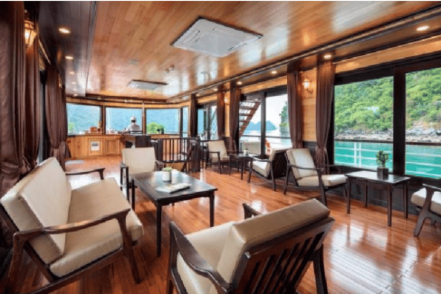 FROM CATBA: LAN HA BAY ON SERENITY PREMIUM CRUISE