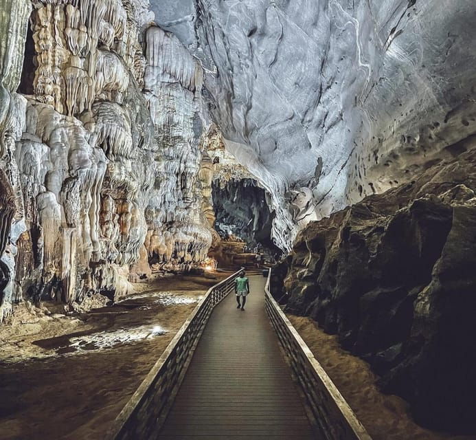From Dong Hoi: Paradise and Phong Nha Cave With Boat & Lunch