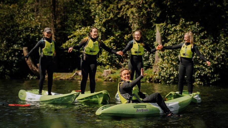 From Dublin: Sit on Top Kayak Experience - Castlewellan Lake and Its History