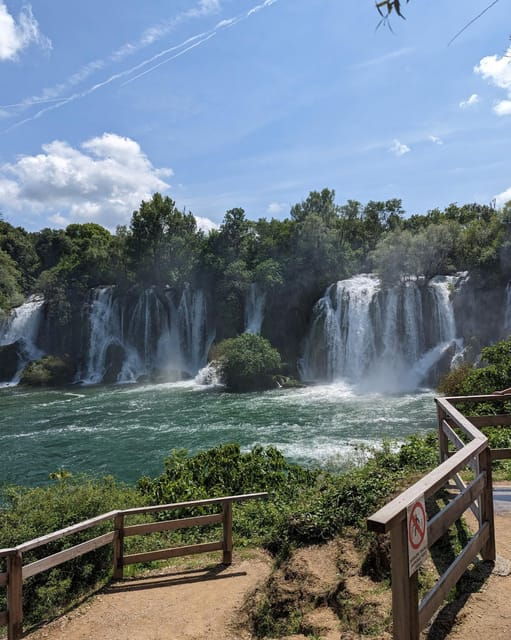 From Dubrovnik: Kravica Waterfall & Mostar Private Day Trip