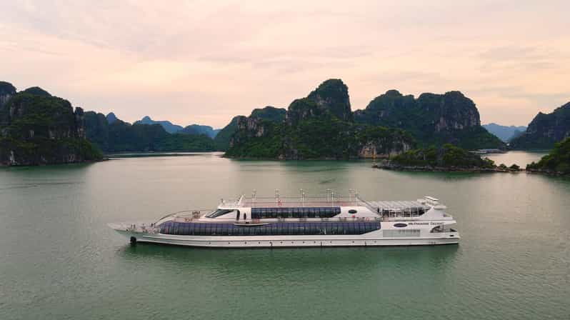 From Ha Long Bay: Dinner or Lunch at Paradise Delight Cruise