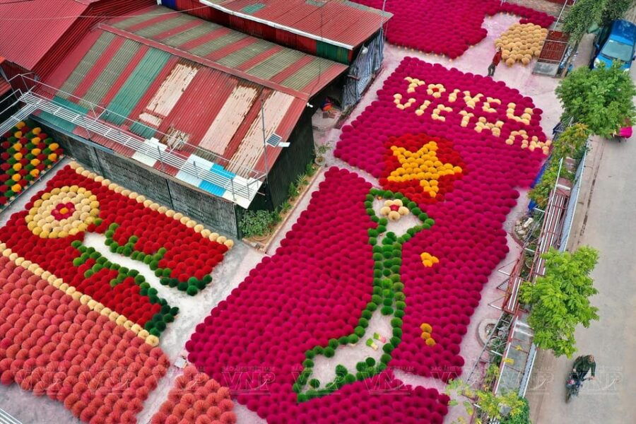 From Ha Noi: Incense Village/Hat/Ha Thai Paint Village/Guide