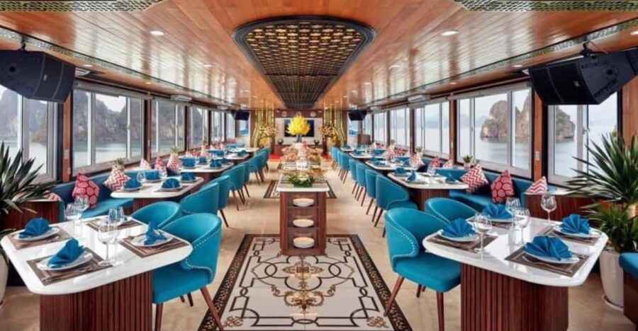 From Hanoi: Cruise 4 Stars Luxury With Ha Long Bay Tour 1day