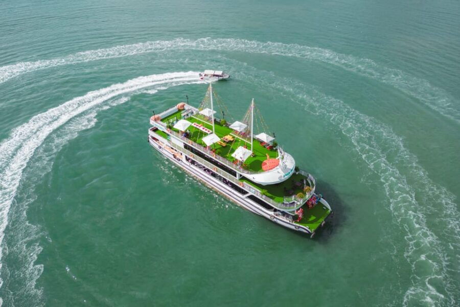 From Hanoi: Halong Bay Day Trip With 5-Star Cruise & Buffet