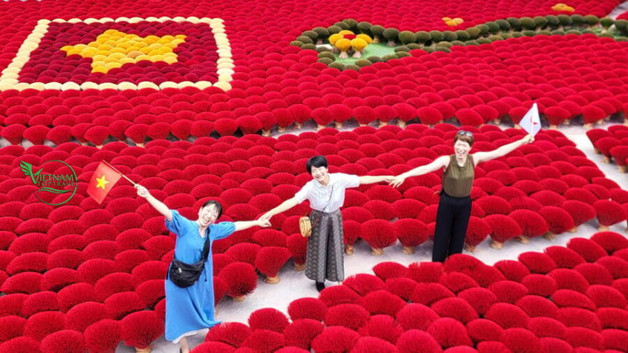 From Hanoi: Incense Village & Train Street or Silk Village