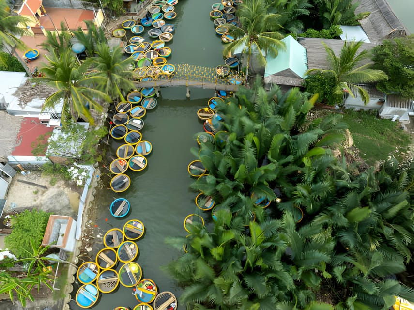From Hoi An: Cooking Class and Basket Boat Experience