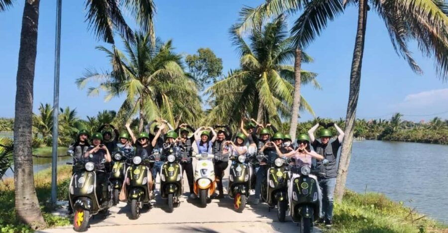 FROM HOI AN: TOUR-THE COUNTRYSIDE OF HOI AN BY VESPA - Overview of the Vespa Tour