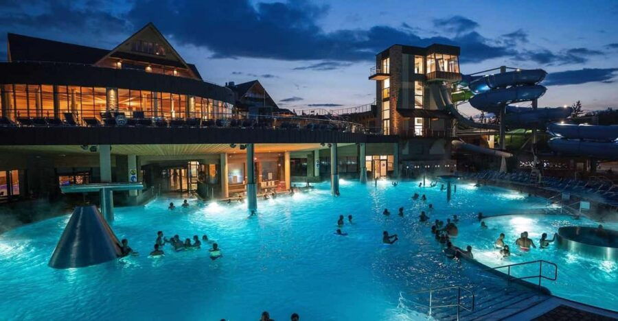 From Kraków: Thermal Baths Evening or Morning Experience