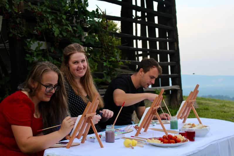 From Ljubljana: Wine Tasting Paired With Art Creation - Overview and Pricing