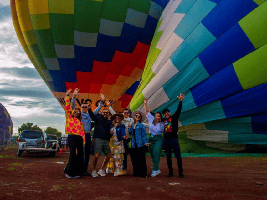 From Mexico City: Hot Air Balloon Teotihuacan + Breakfast
