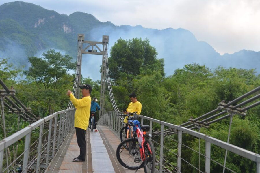 From Phong Nha: Full Day Bicycling Countryside & Duck Stop
