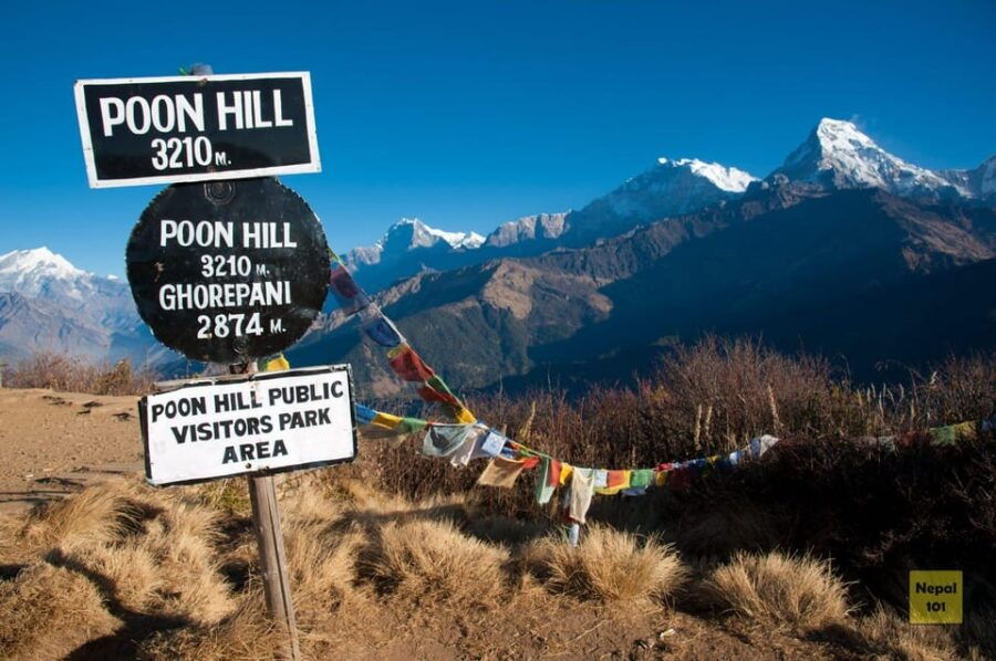 From Pokhara: 1 Night 2 Days Ghorepani Poon Hill Trek