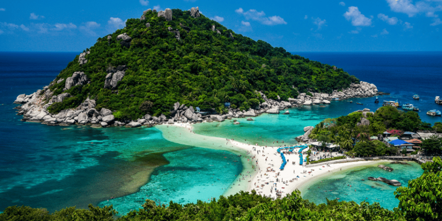 From Samui: Koh Tao and Nangyuan Snorkeling Tour Day Trip