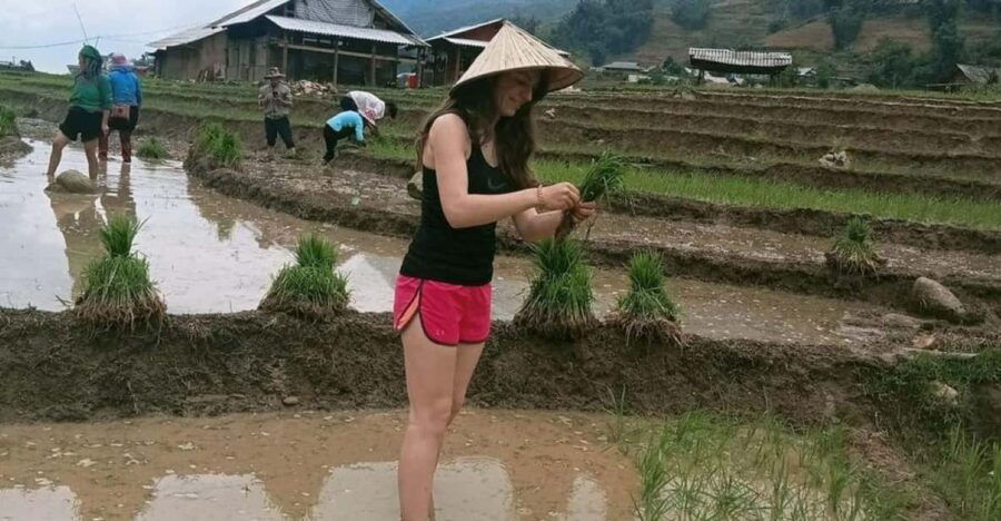 From Sapa: Trek 2 Day – Rice Terrace – Homestay in Ta Van