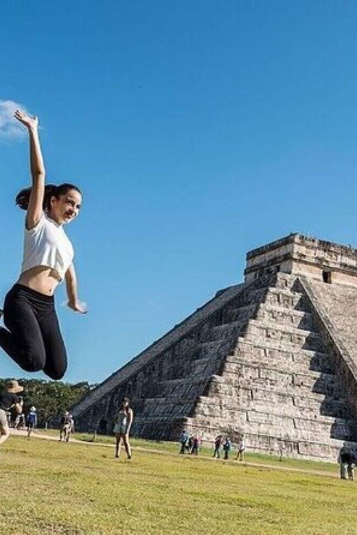 From Tulum: Chichen, 2 Cenotes & Valladolid