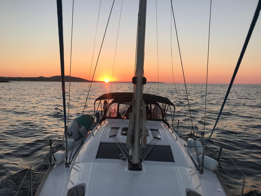 From Valletta: Romantic Sunset Cruise on a Sailing Yacht