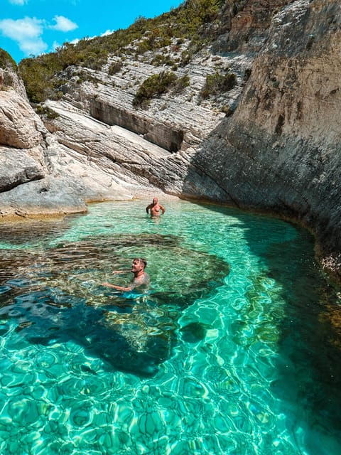 From Vis : Island-Hopping Cruise With Beach and Cave Stops