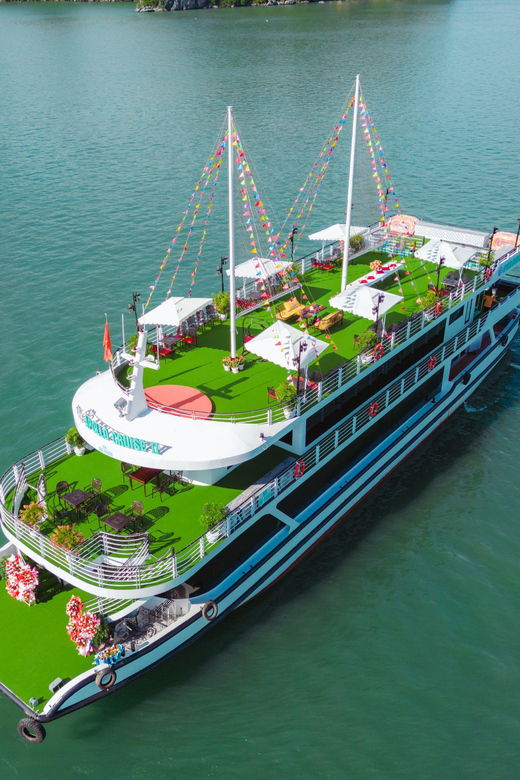 Ha Long 5 Star Cruise With 6-Hour Kayaking/Cave/Titop/Buffet