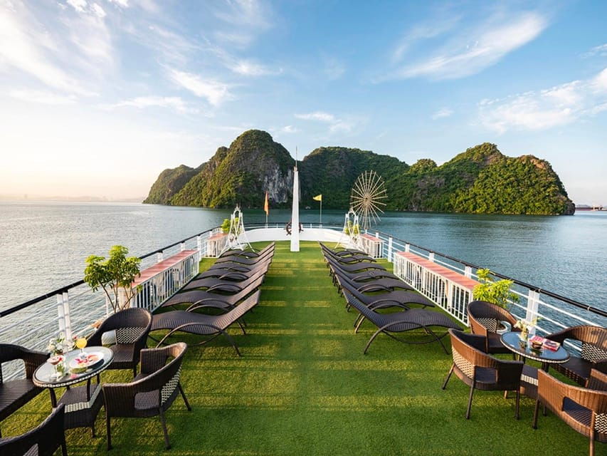 Halong Luxury Cruise Day Trip: Buffet Lunch & Limousine Bus