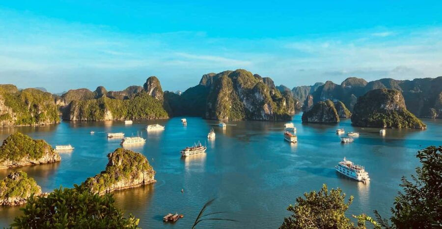 Hanoi: Full-Day Halong Bay, Cave, Island, Swim, & Kayak Tour - Itinerary Highlights
