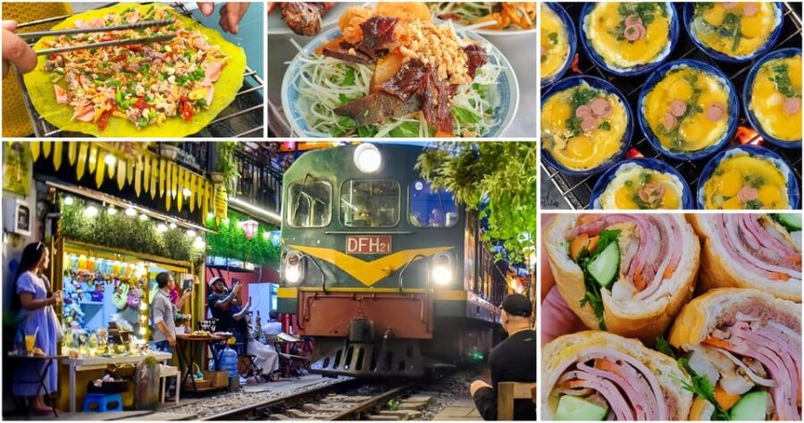 Hanoi: Tasting Street Food With Train Street