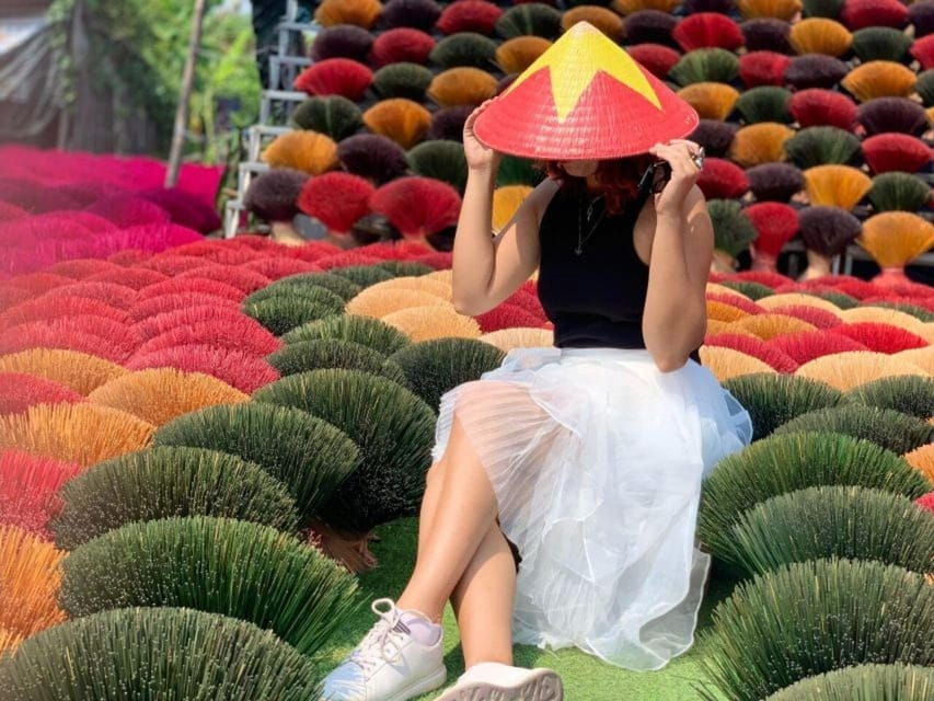 Hanois Artisan Trail Incense & Conical Hat Half Day Tour