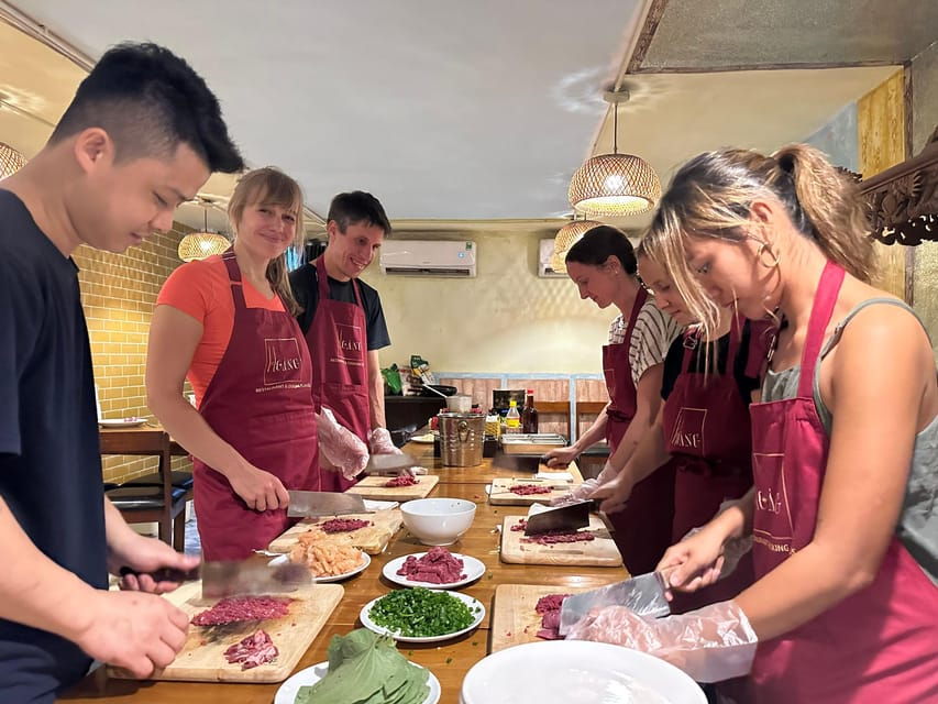 Hcmc:Authentic Vietnam Cooking Class With Local Market Visit - Class Experience