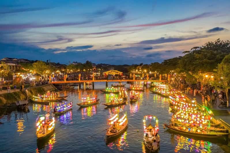 Hoi An City Tour – Boat Ride – Release Flower Lantern